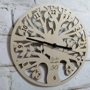 Strom života, hodiny s gravírovaním